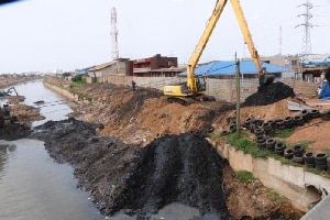 Dredging starts at Teshie in Accra’s Sango Lagoon