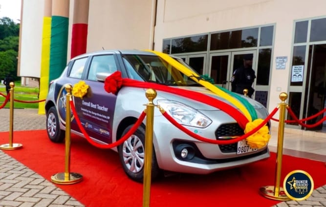 Tarkwa-Nsuaem’s best teacher honored with $14,500 vehicle for his outstanding role in education