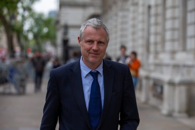 Zac Goldsmith steps down as minister after criticism of Partygate probe