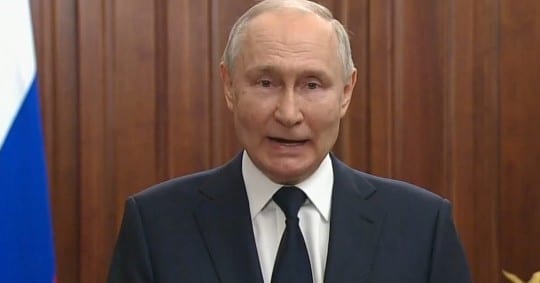 Putin asserts the Wagner rebellion was ‘doomed to fail’