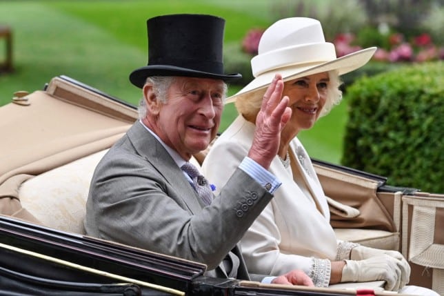 Charles and Camilla make first public appearance as new King and Queen at Royal Ascot