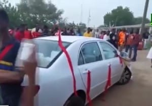 Former Minister slams Navrongo man for burying dad in a Toyota Corolla