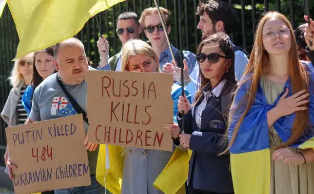 500 Ukrainian children killed by Russian soldiers -Report