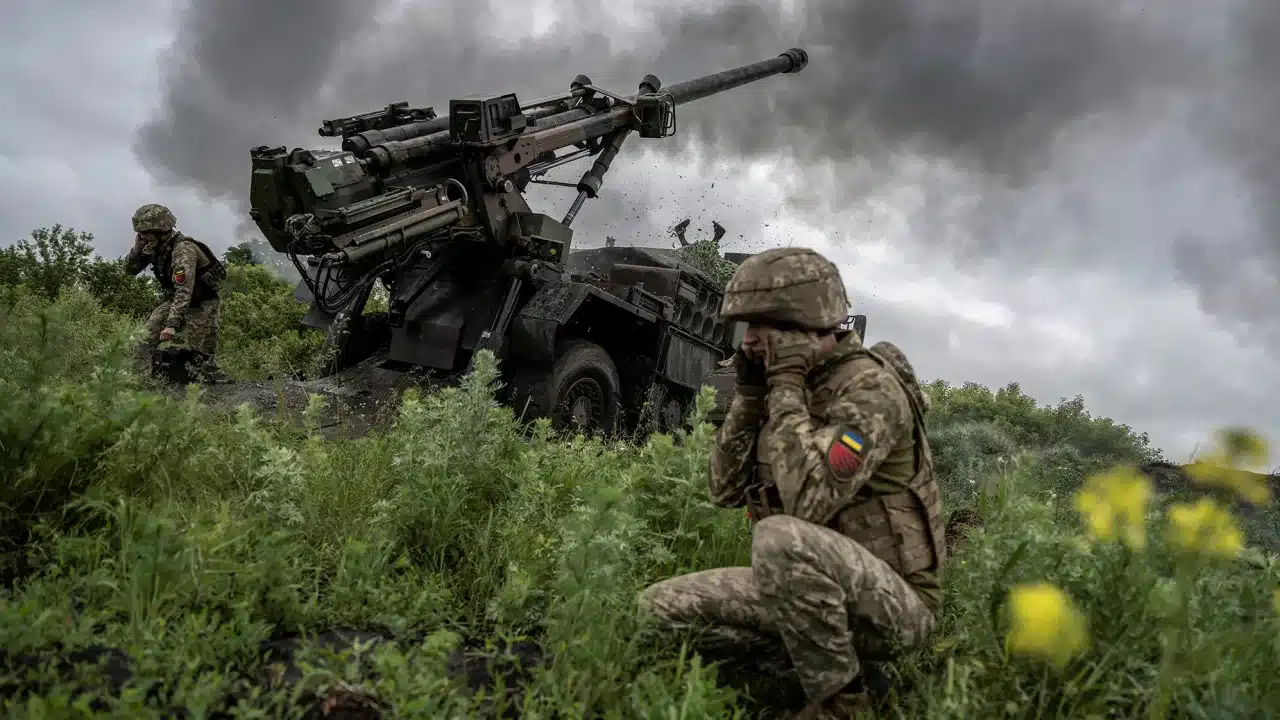 Is Ukraine launching an offensive  near Zaporizhya?