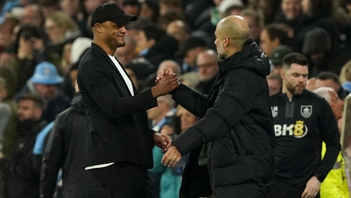 City to defend league title in clash against former captain, Kompany’s Burnley