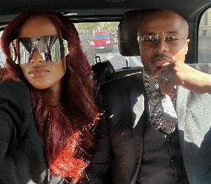 Andre Ayew and wife, Yvonne made stunning appearance at Bafetimbi Gomis’ wedding
