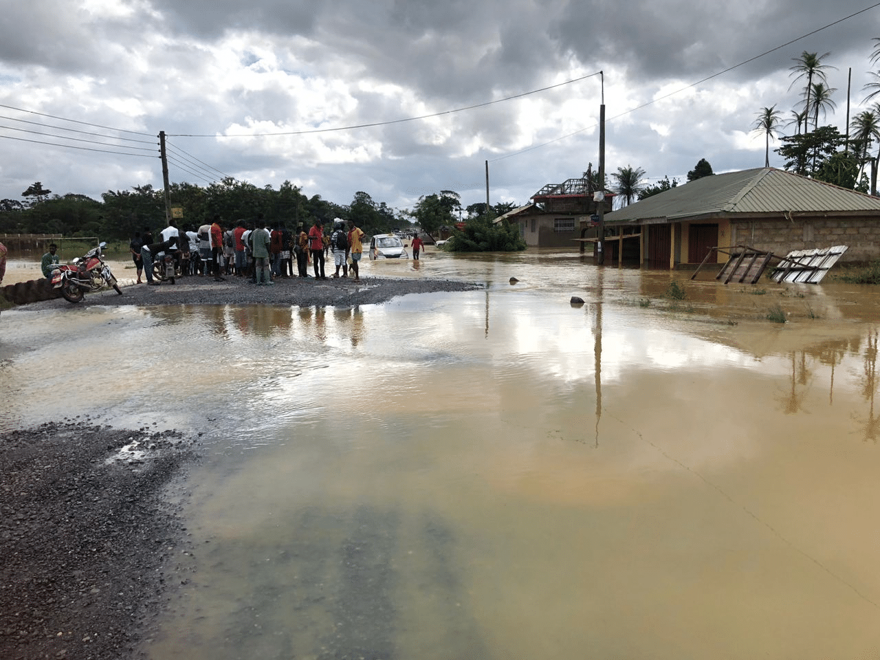 Houses in Volta Region submerge after downpour