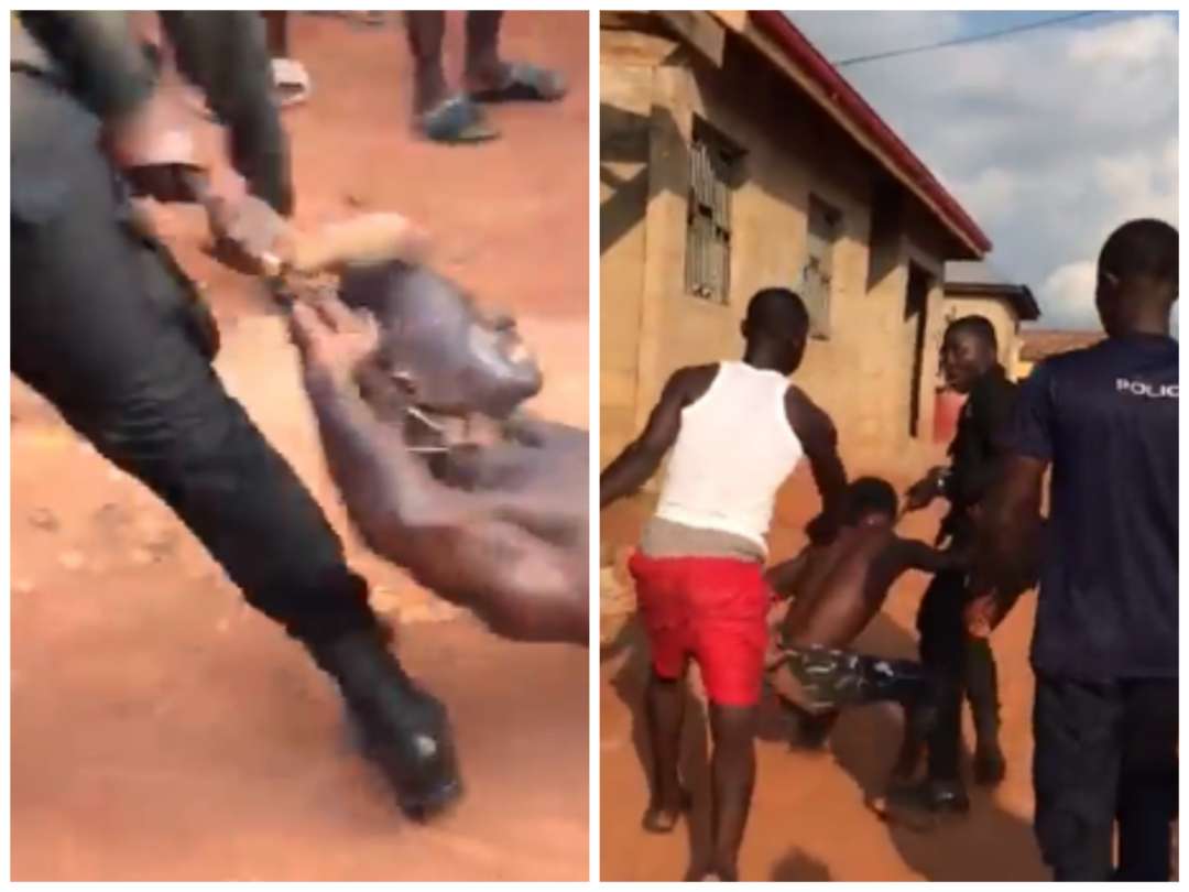 Police officer assaults man at Effiduasi-Dadease