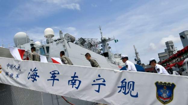 Chinese naval forces seek to guard  hazardous seas off Nigeria