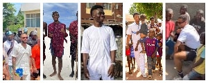 5 football players who embarked on holiday trips to Africa