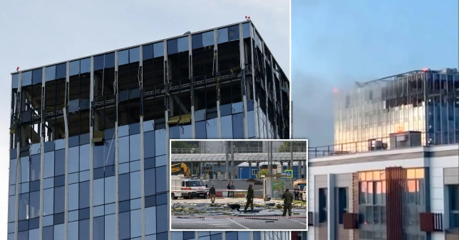 Russia accuses Ukraine of ‘terrorism’ after drone strike near Putin’s defence ministry