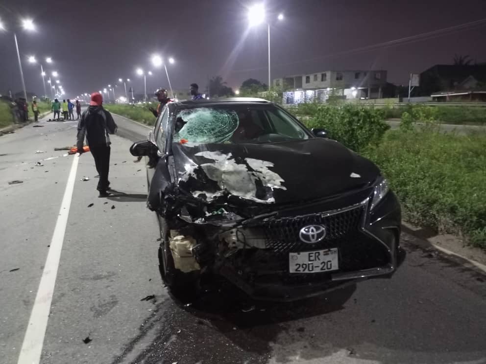 Two dead in gory road crash on Awoshie-Pokuase highway