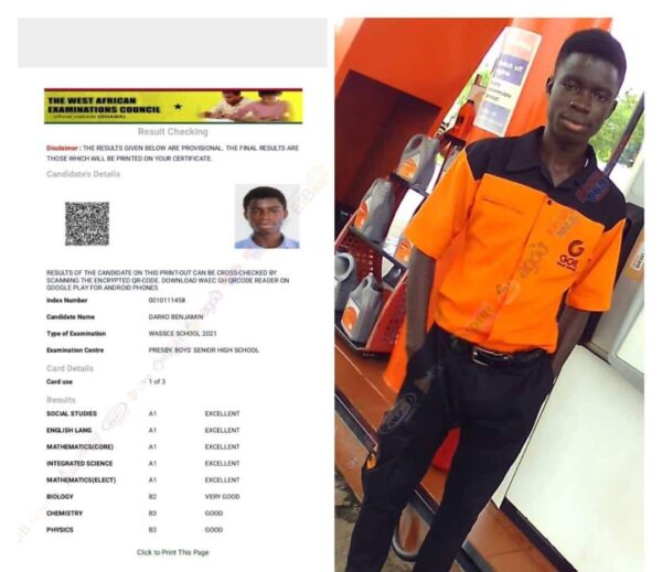 GNPC offers brilliant fuel attendant full scholarship to study at KNUST