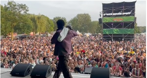 Black Sherif thrills audience in Germany with an electrifying  performance