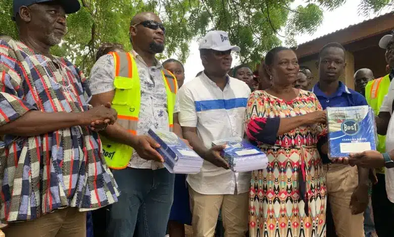 Bolgatanga schools receive 10,000 exercise books from BOST