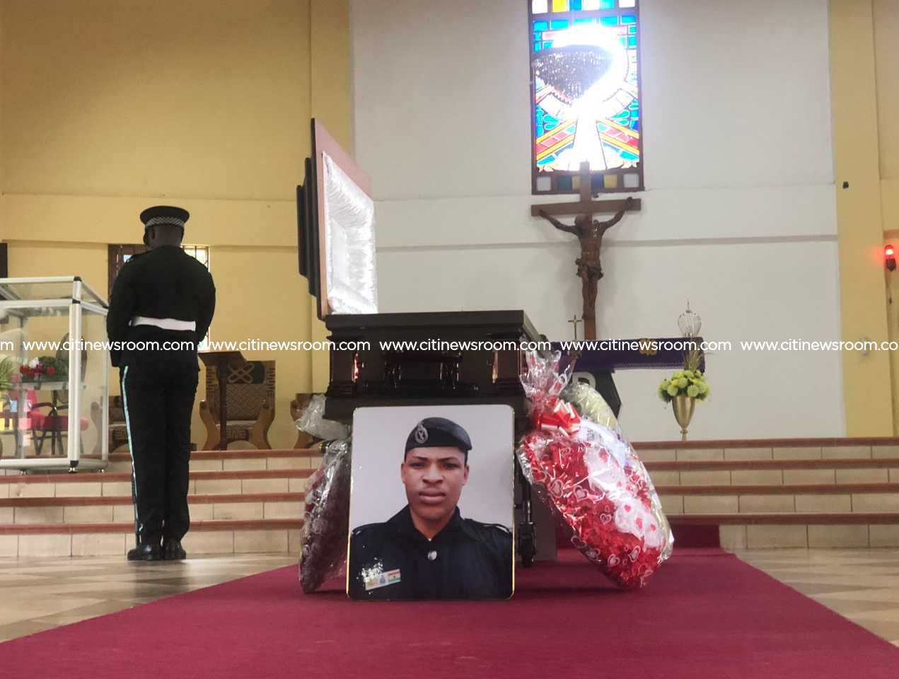 Ablekuma bullion van attack: Pre-burial service for late police officer held