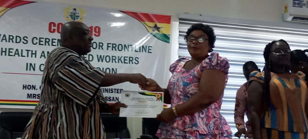 COVID-19: Cape Coast Hospital honors exceptional staff