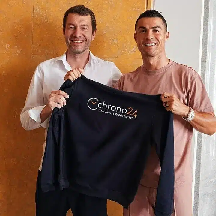 Ronaldo buys shares in online luxury  site Chrono24