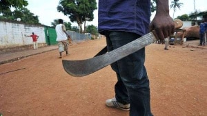 Husband reportedly assaults pregnant wife with cutlass