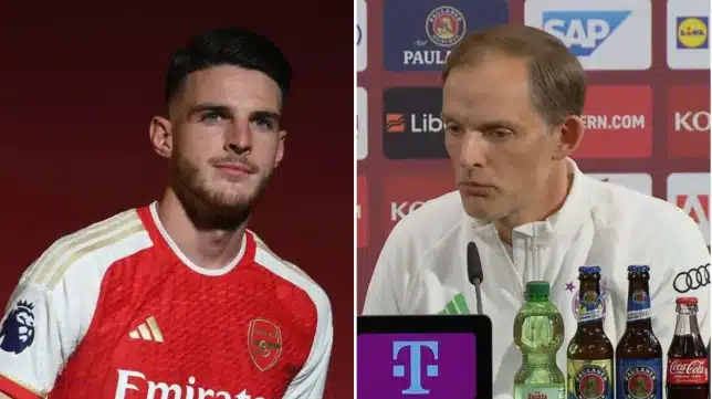 Thomas Tuchel responds to Bayern Munich losing Declan Rice to Arsenal