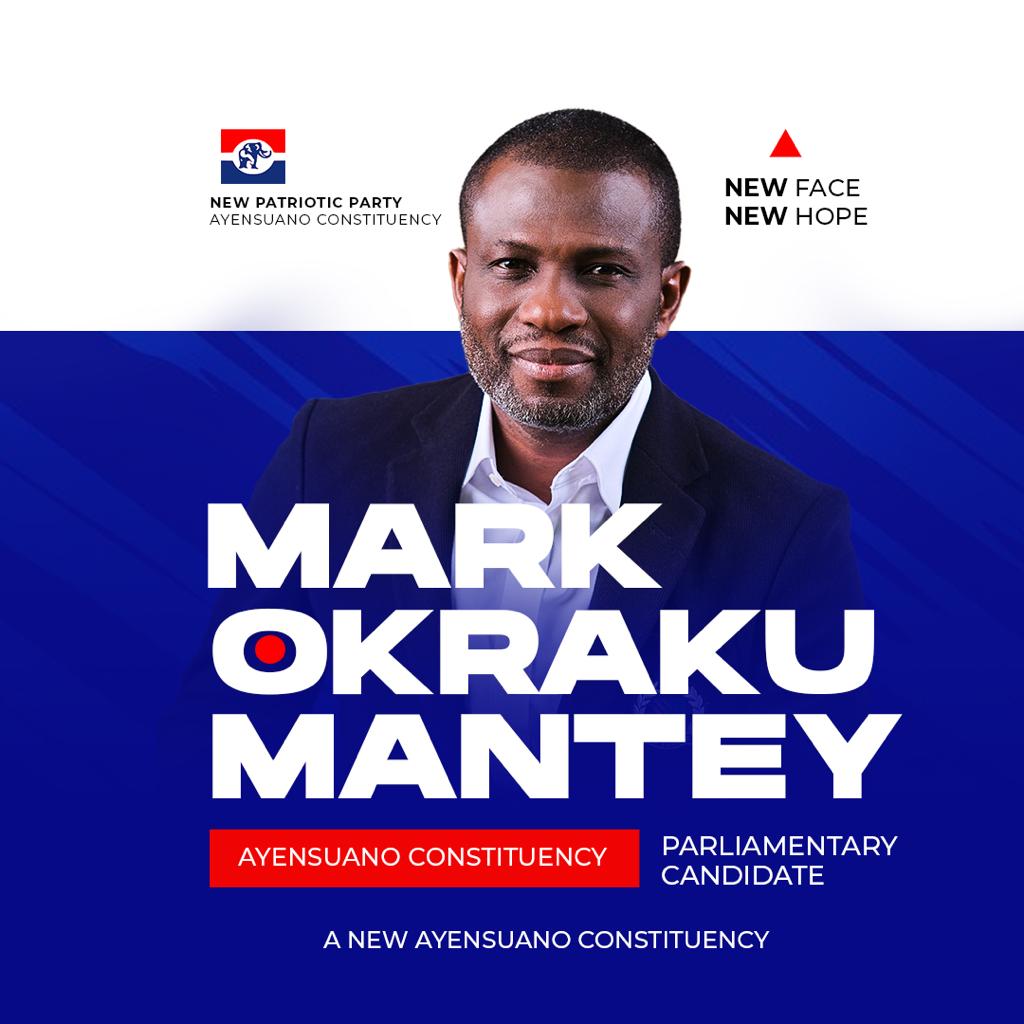 Mark Okraku-Mantey announces decision to contest Ayensuano seat in NPP Primaries
