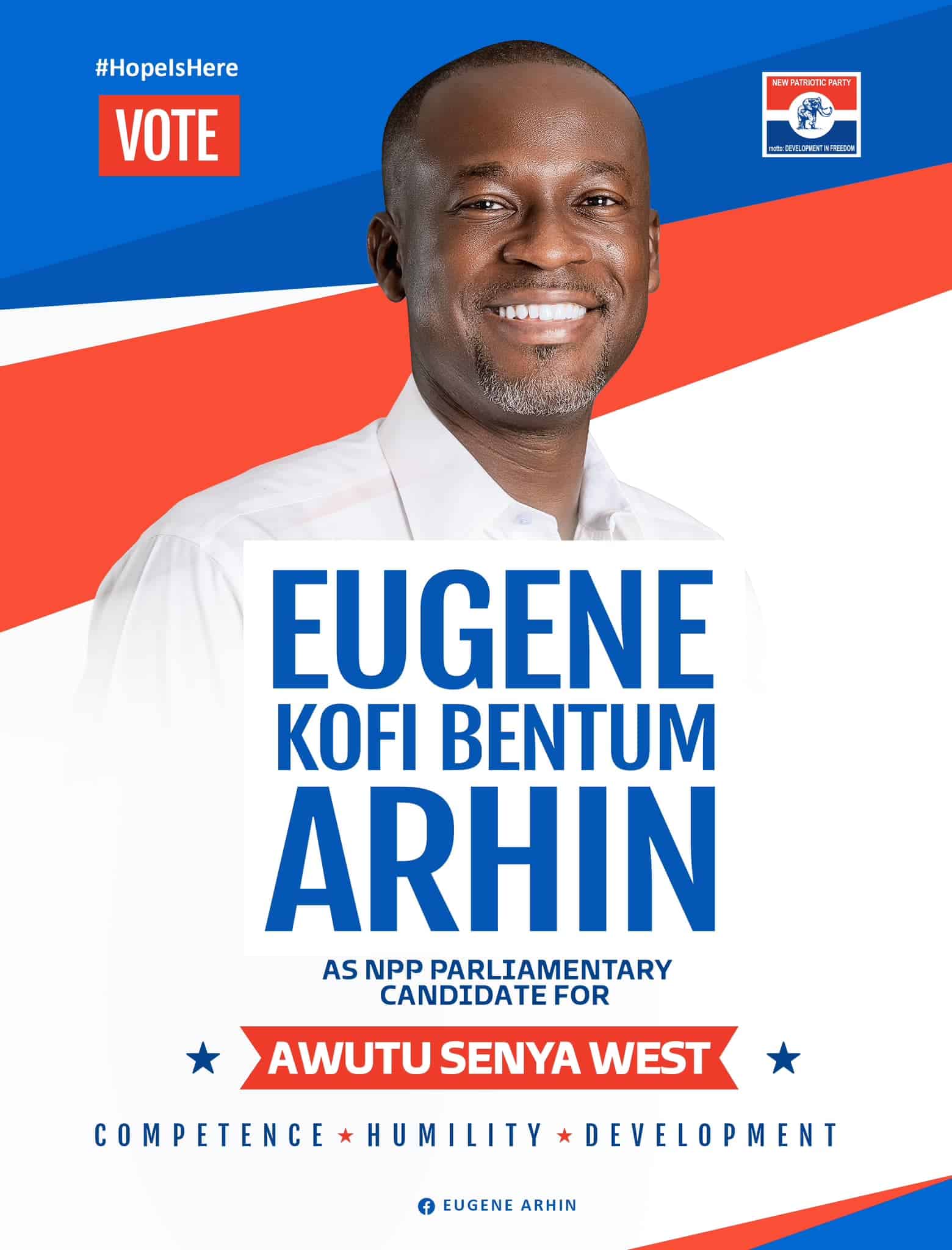 Eugene Arhin to contest Awutu Senya West seat in NPP primaries