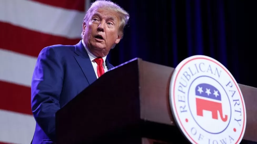 Trump claims to be the only Republican with chance of winning 2024 race