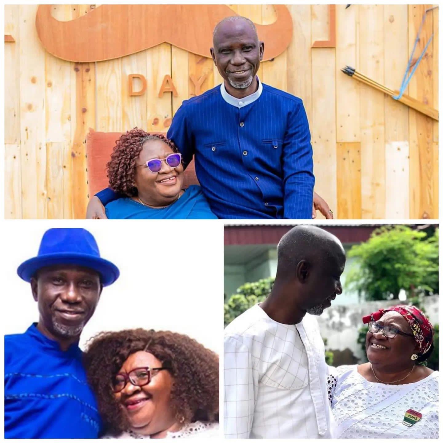 Uncle Ebo Whyte and wife celebrate their 40th wedding anniversary