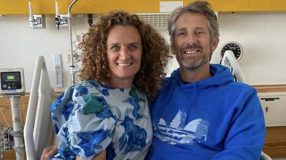 Edwin van der Sar recovering from brain bleed