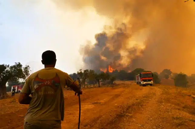Saharan heatwave surpasses 40ºC, making it the hottest site in Europe 40ºC