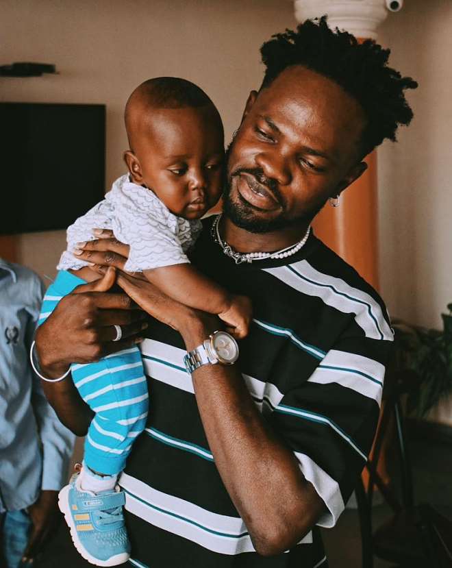 A fan names his newborn son after Ghanaian musician Fameye