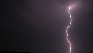 Strange thunder strike causes fear among residents in Abansere