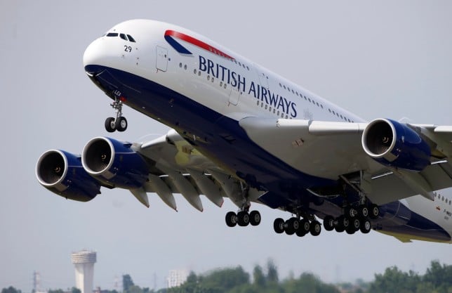 Man stabbed with shattered glass bottle on British Airways flight