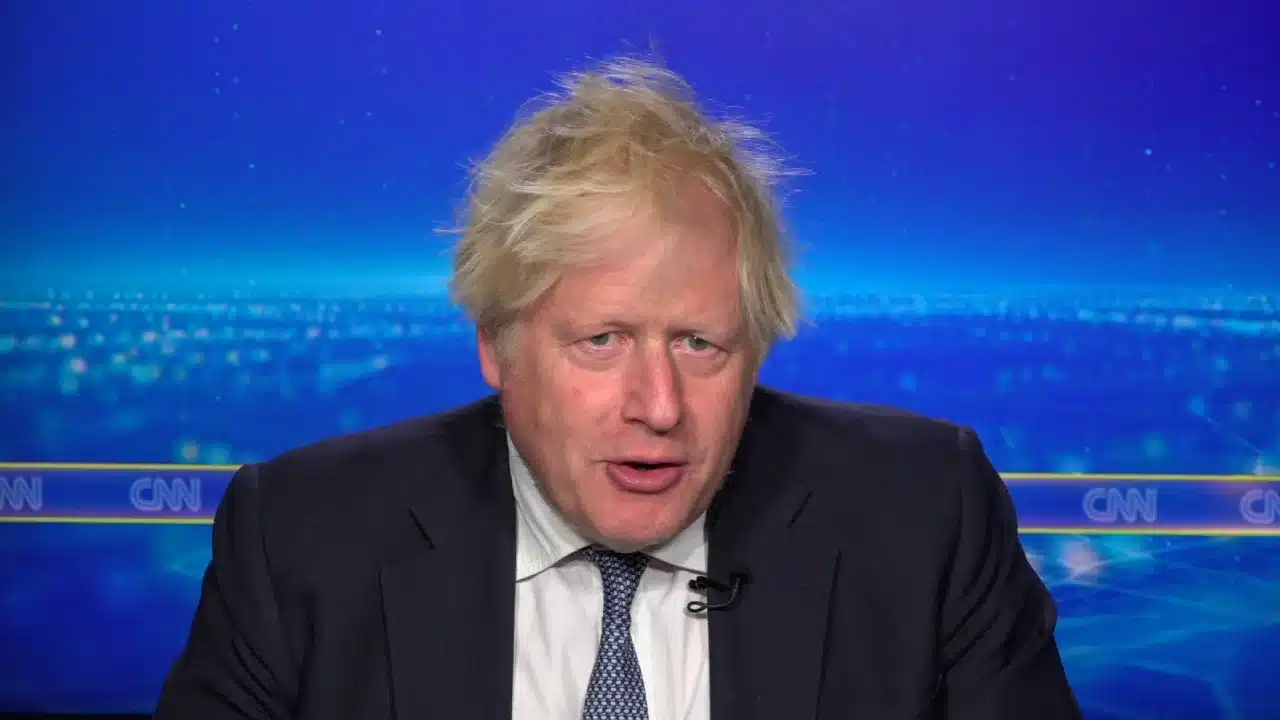 Boris Johnson cautions US against ‘Ukraine fatigue’ as NATO meeting comes to an end