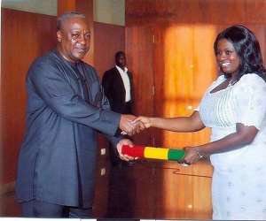 Meet Vicky Hammah, Former Deputy Minister sacked by Mahama for saying she wants to make $1m from Politics