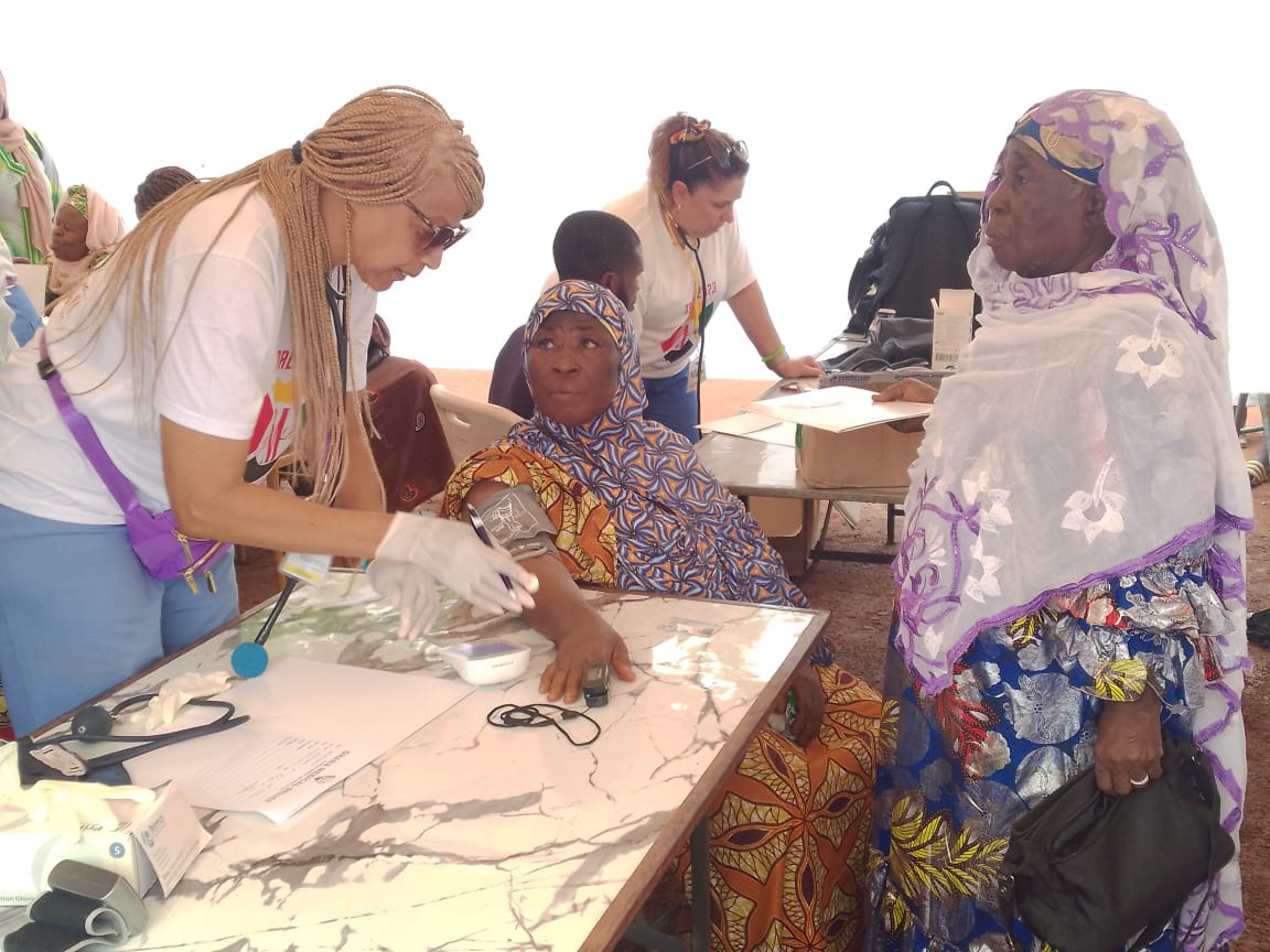 Residents in Northern Region receive medical screening
