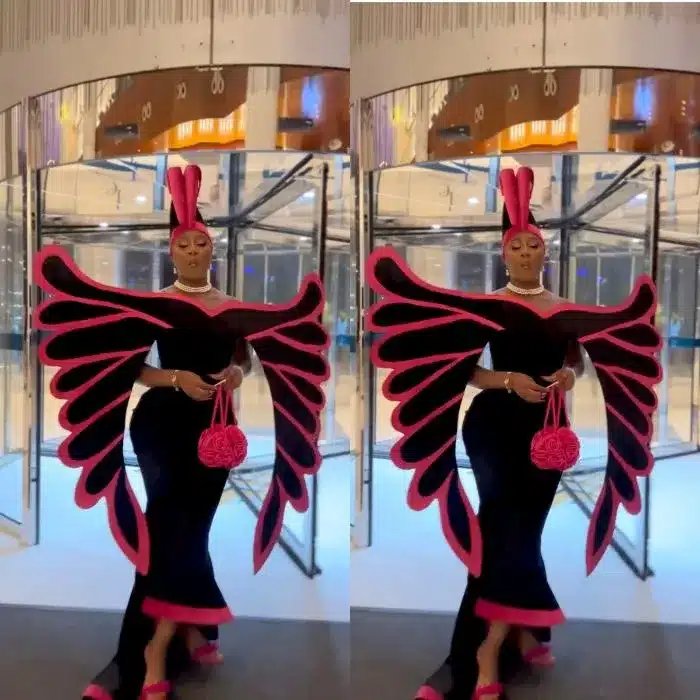 Salma Mumin criticised over her appearance at  Barbie premiere