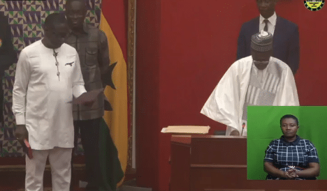 NDC stalwarts storm Parliament to support ‘darling boy’ Gyakye Quayson