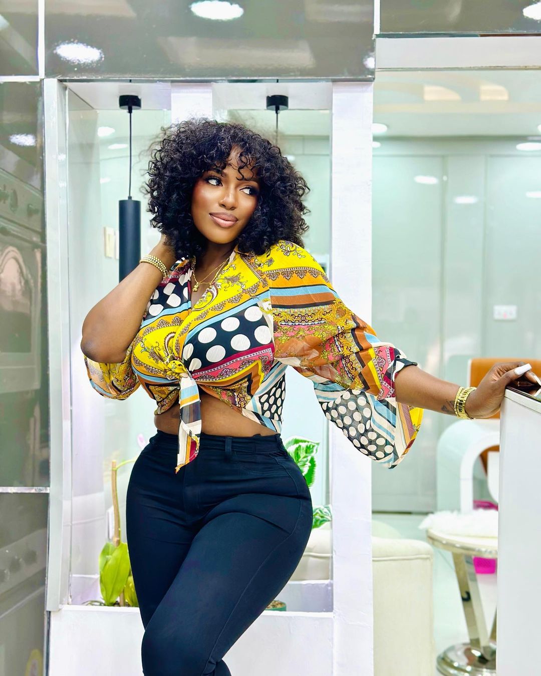 Netizens react as Hilda Baci rocks designer bag worth N3.5million