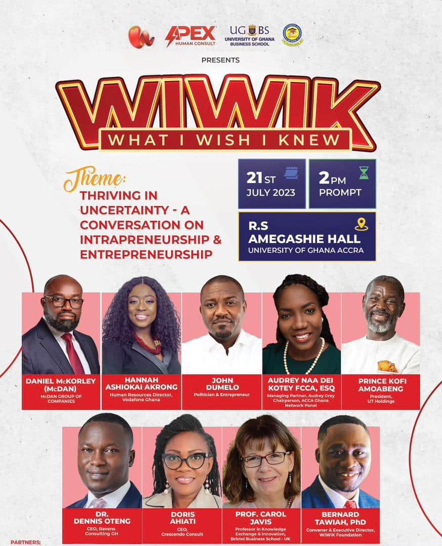 McDan, Kofi Amoabeng, others to speak at WIWIK 2023