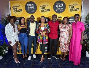 Juliet Ibrahim addresses participants at 2023 Essence Festival of Culture