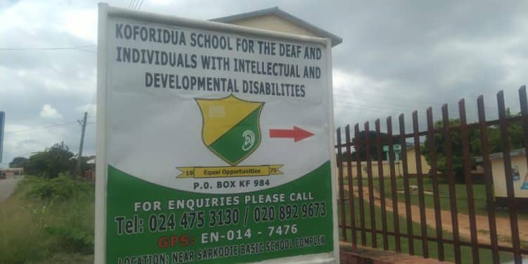 Koforidua School for the Deaf: Inadequate infrastructure, an impediment to enrollment