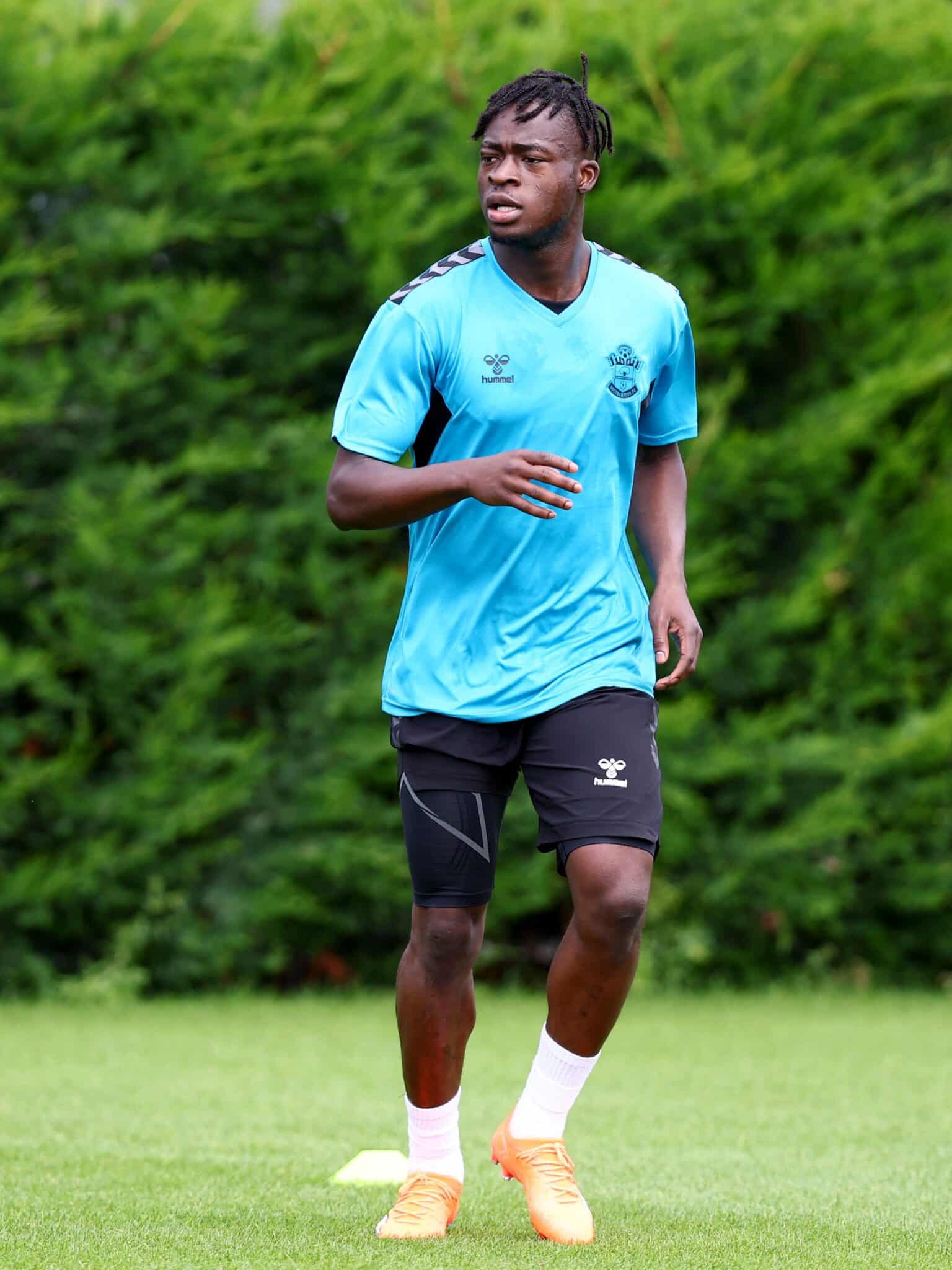 Kamaldeen Sulemana joins  Southampton teammates for pre-season training