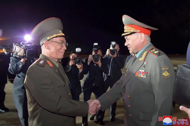 Vladimir Putin’s right-hand man receives red carpet welcome from North Korea