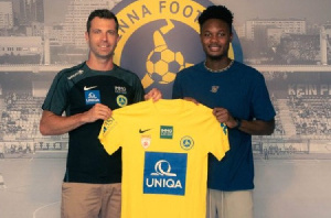 Austrian side First Vienna FC welcomes Kelvin Owusu Boateng