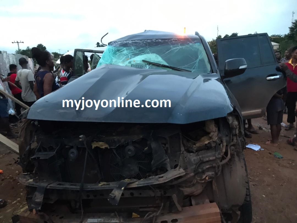 Juaboso MP, Mintah Akandoh allegedly involved in near death accident