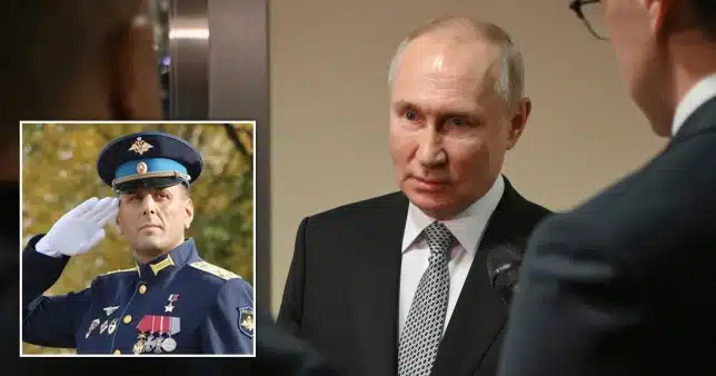 Putin ‘purges’ another high-ranking general who ‘wouldn’t keep quiet