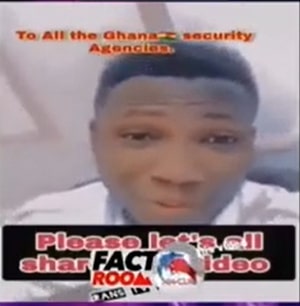 Man sends video message to Bank of Ghana announcing intent to rob it