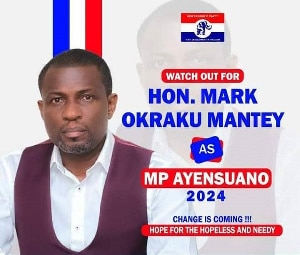 Okraku Mantey takes bold step towards securing Ayesuano seat for NPP