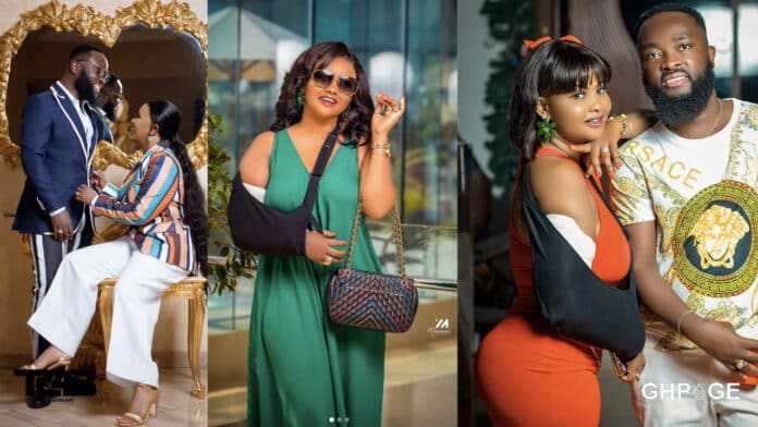 Nana Ama McBrown’s husband allegedly pushed her down the stairs injuring her arm